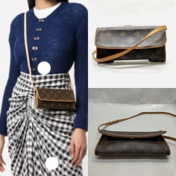 💎✨Authentic✨💎Louis Vuitton Pochette Twin PM Crossbody - Picture 1 of 9